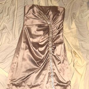 fancy strapless dress